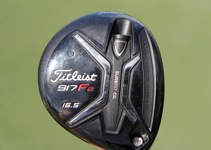 Chesson also carries a Titleist 917F2 fairway...