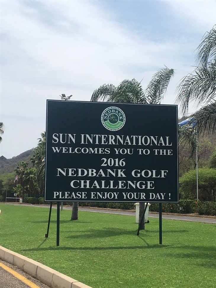 Hello from Sun City, South Africa